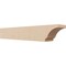 Ekena Millwork 4in. W x 4in. H x 24in. L Moab Woodgrain TimberThane Rafter Tail, Primed Tan RFTUR04X04X24MOARCPR - alternate 1